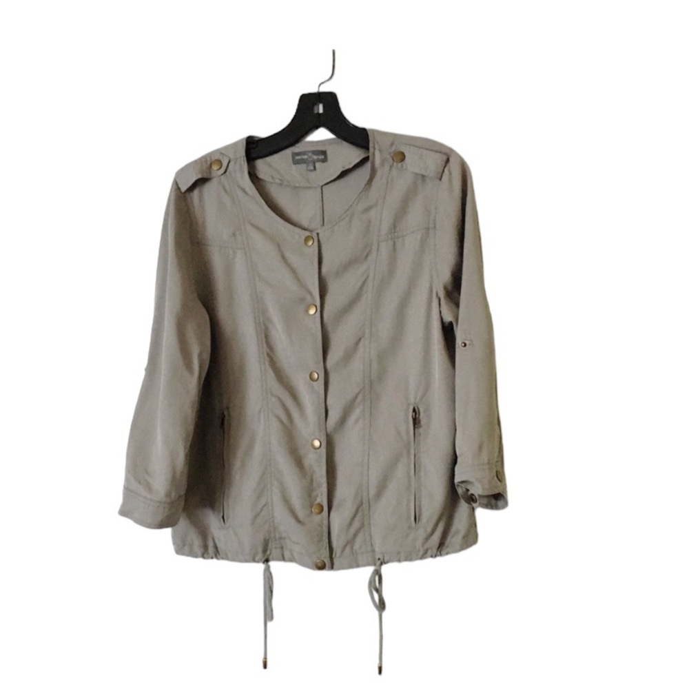Market & Spruce Gray Jacket Size Small
